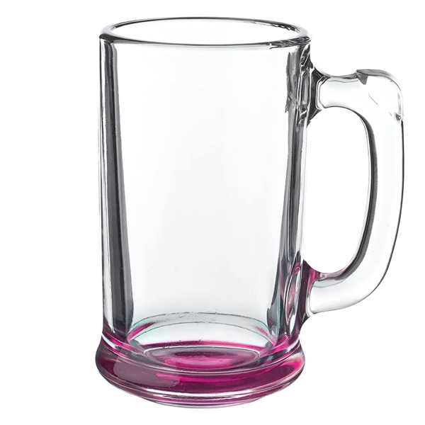 14 oz Munich Glass Beer Mug - 14 oz Munich Glass Beer Mug - Image 7 of 14