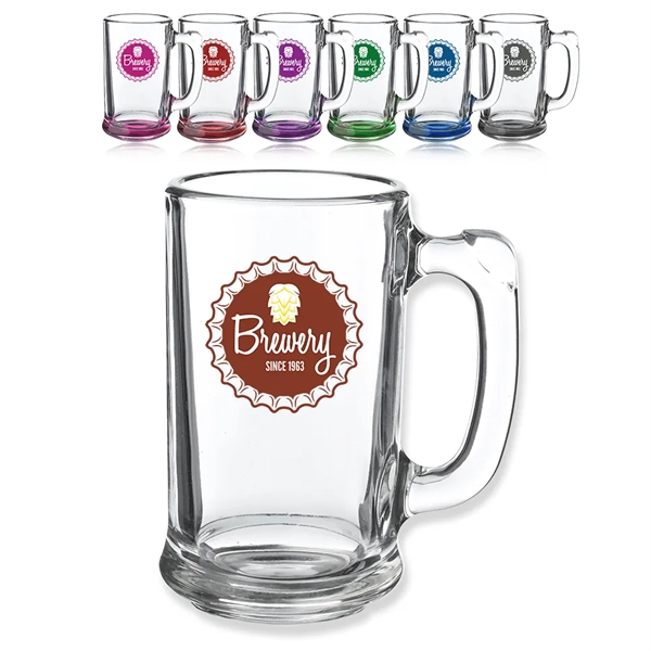 14 oz Munich Glass Beer Mug - 14 oz Munich Glass Beer Mug - Image 0 of 14