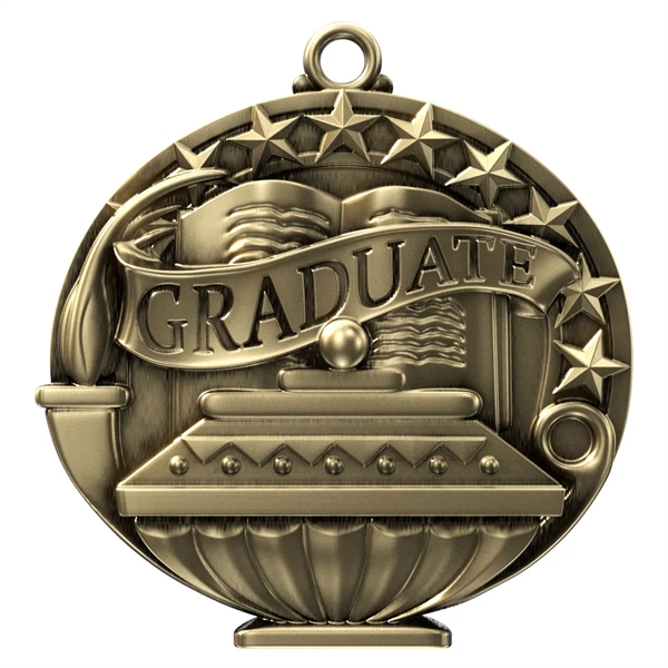 2" Graduate Academic Performance Medallion - 2" Graduate Academic Performance Medallion - Image 0 of 3