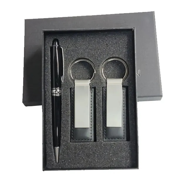 Executive Pen And Leatherette Keychain Gift Sets - Executive Pen And Leatherette Keychain Gift Sets - Image 2 of 3