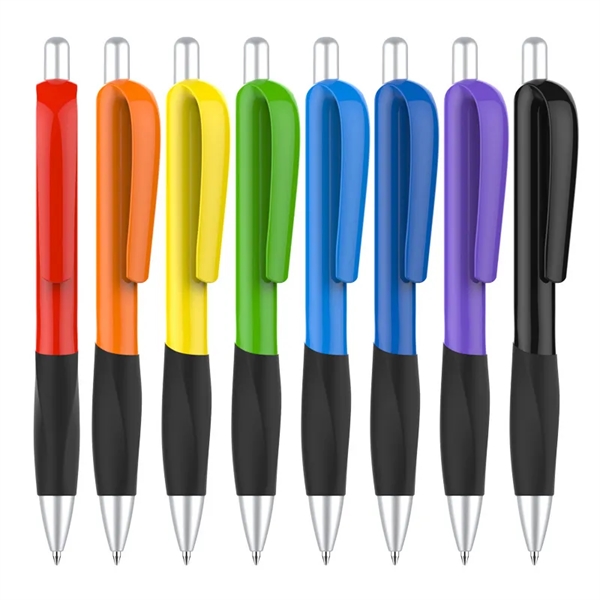 Creative Colorful Retractable Click Ballpoint Pen - Creative Colorful Retractable Click Ballpoint Pen - Image 0 of 3