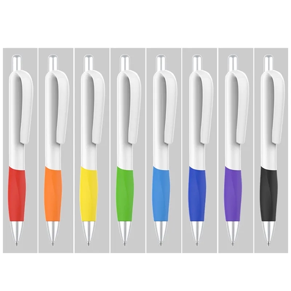 Creative Colorful Retractable Click Ballpoint Pen - Creative Colorful Retractable Click Ballpoint Pen - Image 1 of 3