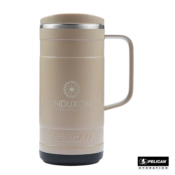 Pelican Ridge™ 18 oz. Recycled Double Wall Stainless Stee... - Pelican Ridge™ 18 oz. Recycled Double Wall Stainless Stee... - Image 3 of 10