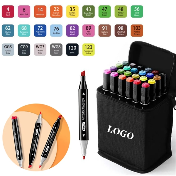 Dual Tip Art Markers Set - Dual Tip Art Markers Set - Image 0 of 2