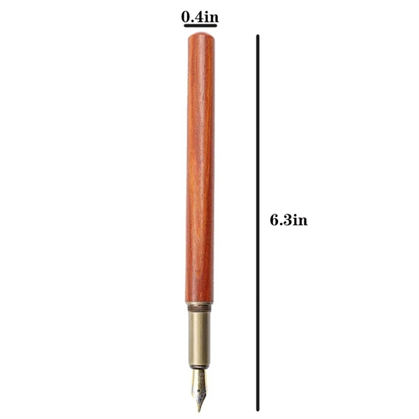 Vintage Brass Fountain Pen - Vintage Brass Fountain Pen - Image 3 of 3