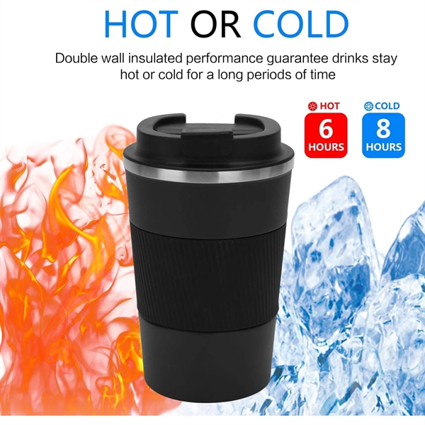 Stainless Steel Vacuum Coffee Cup - Stainless Steel Vacuum Coffee Cup - Image 3 of 5