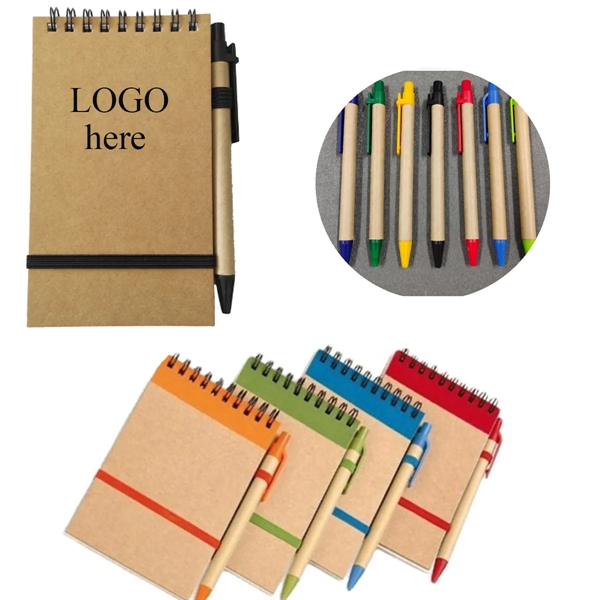 Portable Jotters With Pen Set - Portable Jotters With Pen Set - Image 0 of 1