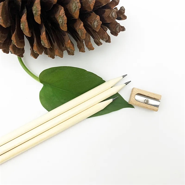 Wooden Pencil Stationery Set - Wooden Pencil Stationery Set - Image 1 of 3