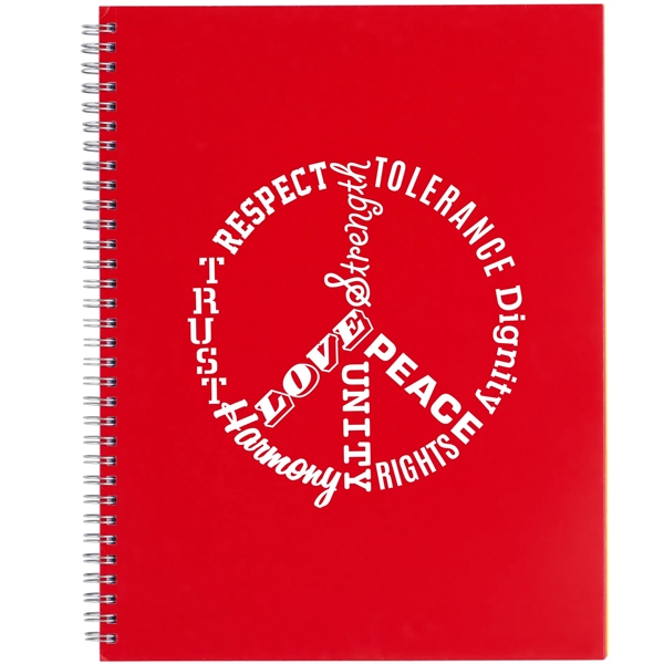 8.5" x 11" FSC® Mix Remark 5-subject Notebook - 8.5" x 11" FSC® Mix Remark 5-subject Notebook - Image 1 of 2