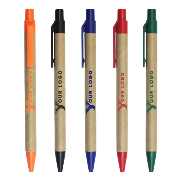 Eco-Friend Recycled Kraft Pen - Eco-Friend Recycled Kraft Pen - Image 0 of 1