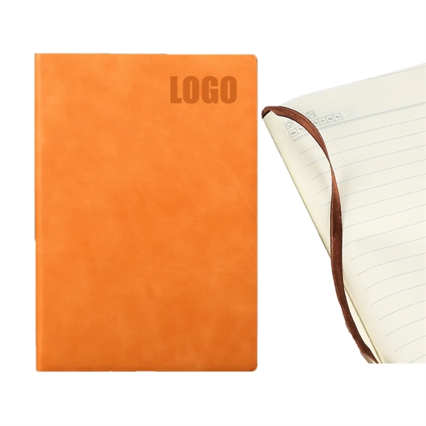 A5 Pu Note Book With Buff Glazed Paper - A5 Pu Note Book With Buff Glazed Paper - Image 1 of 1