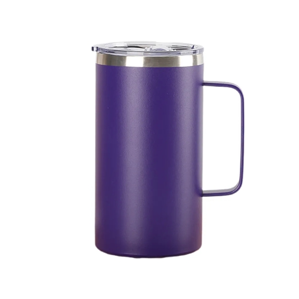 20oz. Insulated Tumbler with Lid - 20oz. Insulated Tumbler with Lid - Image 2 of 5