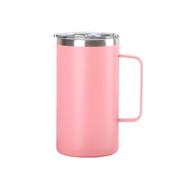 20oz. Insulated Tumbler with Lid - 20oz. Insulated Tumbler with Lid - Image 3 of 5