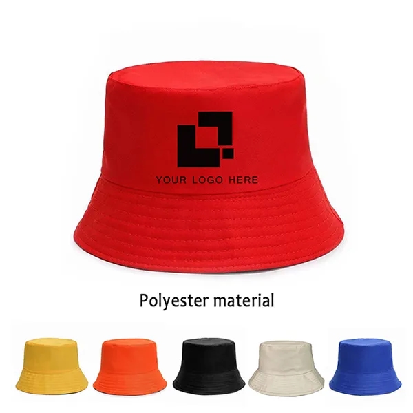 Custom polyester knitted fabric Bucket Hat - Custom polyester knitted fabric Bucket Hat - Image 0 of 3