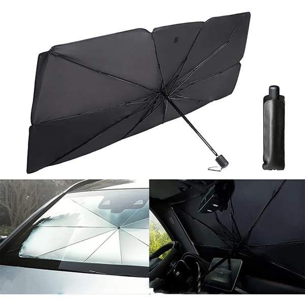 Foldable Car Umbrella Sunshade Cover - Foldable Car Umbrella Sunshade Cover - Image 1 of 3