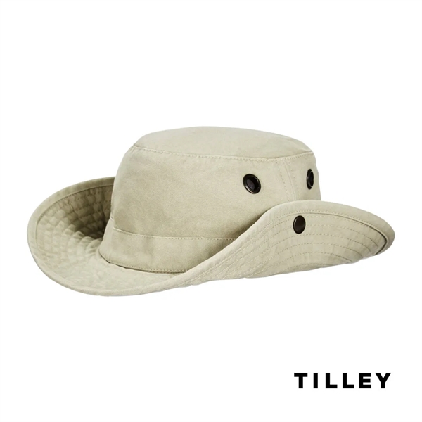 Tilley® Wanderer T3W Bucket Hat - Khaki - Tilley® Wanderer T3W Bucket Hat - Khaki - Image 8 of 18