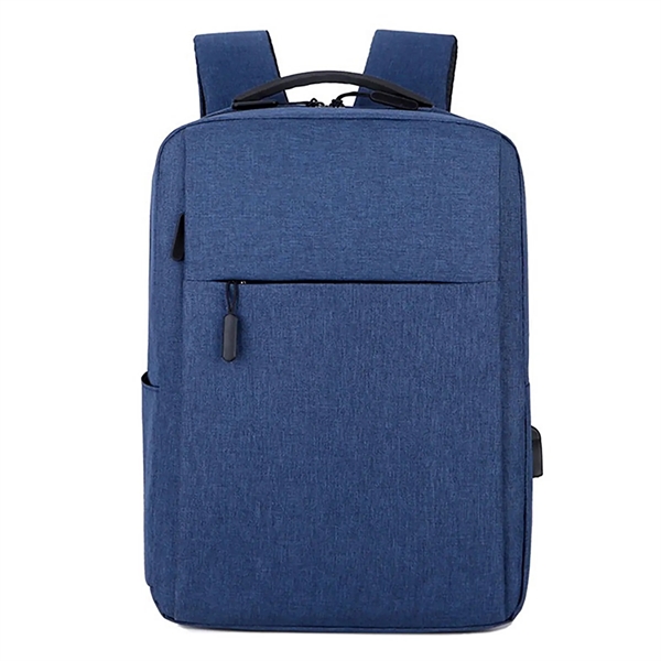 Laptop Backpack With USB Charging Port - Laptop Backpack With USB Charging Port - Image 1 of 1