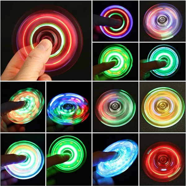 Led Light Up Fidget Spinner - Led Light Up Fidget Spinner - Image 1 of 3