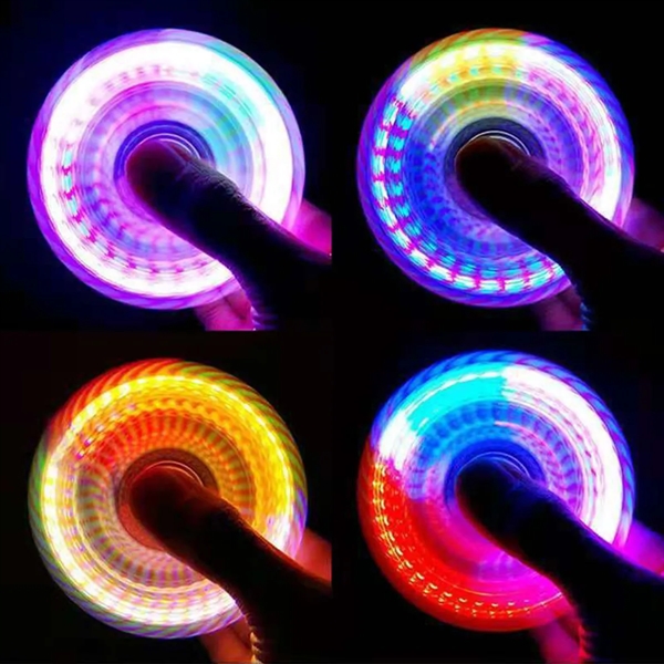 Led Light Up Fidget Spinner - Led Light Up Fidget Spinner - Image 2 of 3