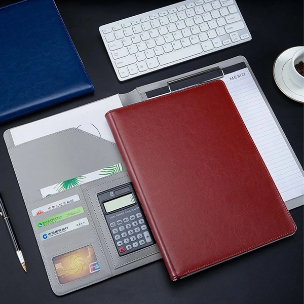 Pu Leather Conference Folder - Pu Leather Conference Folder - Image 1 of 4