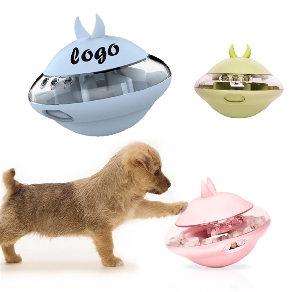 Pet Supplies Rubber Saucer Leaky Feeding Balls - Pet Supplies Rubber Saucer Leaky Feeding Balls - Image 0 of 5