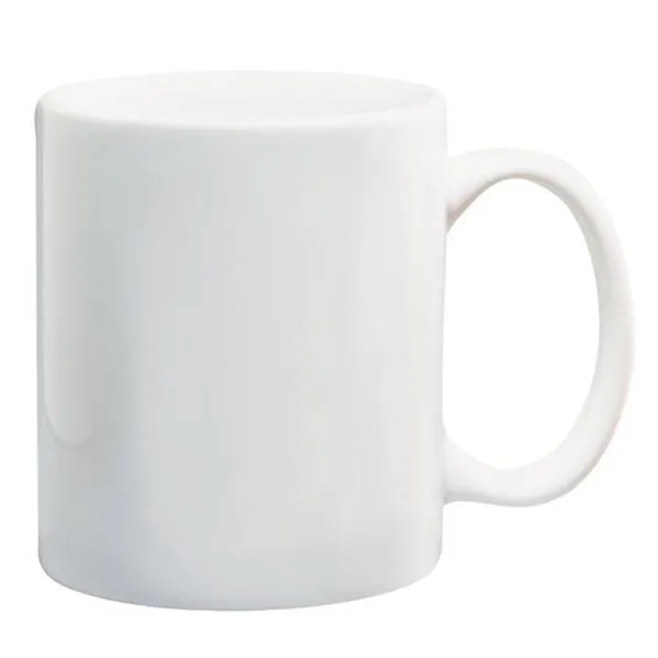 11 Oz. White Ceramic Mug - 11 Oz. White Ceramic Mug - Image 1 of 1