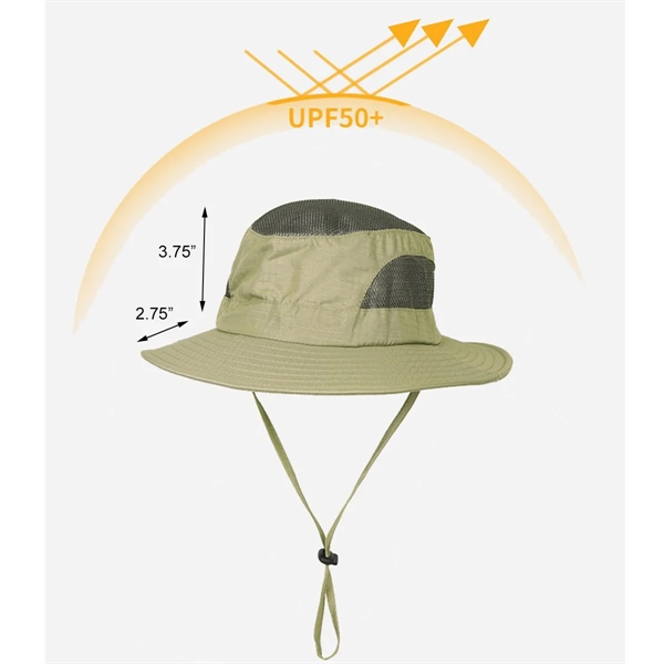 Breathable Wide Brim Sun Hat - Breathable Wide Brim Sun Hat - Image 1 of 2