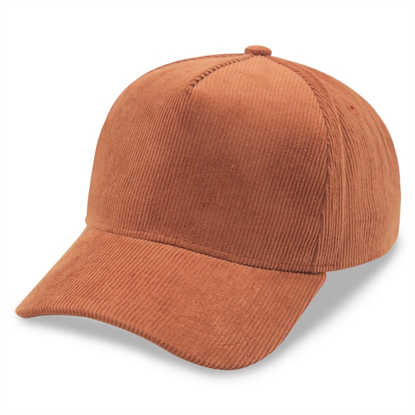 5 Panel Corduroy twotone Snapback Cap - 5 Panel Corduroy twotone Snapback Cap - Image 5 of 23