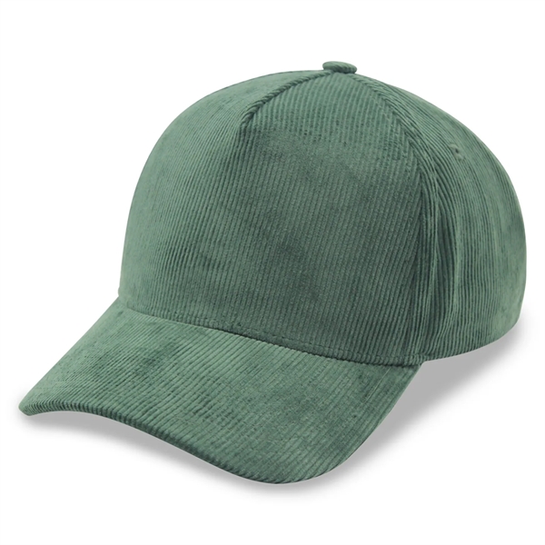 5 Panel Corduroy twotone Snapback Cap - 5 Panel Corduroy twotone Snapback Cap - Image 7 of 23