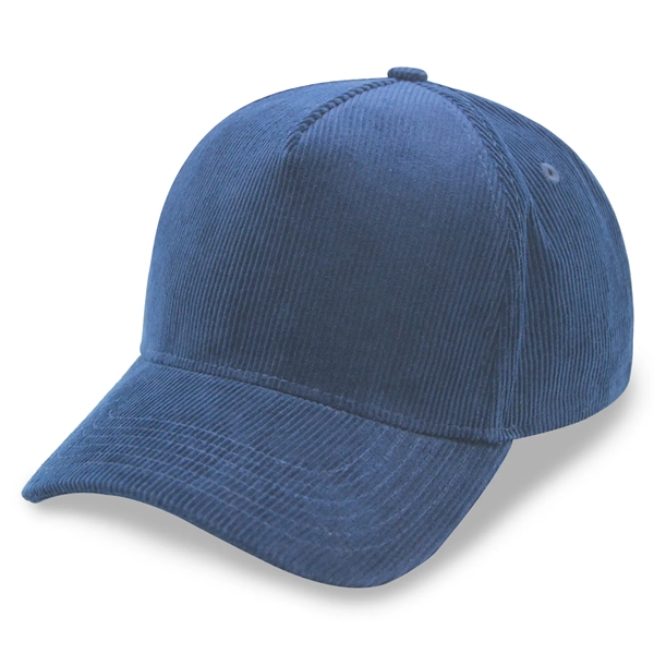 5 Panel Corduroy twotone Snapback Cap - 5 Panel Corduroy twotone Snapback Cap - Image 17 of 23