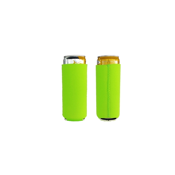 Double Side Neoprene 12oz  Tall Slim Can Coolie - Double Side Neoprene 12oz  Tall Slim Can Coolie - Image 11 of 18
