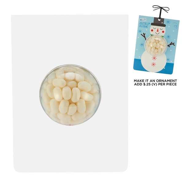Holiday Billboard Candy Card - Coconut Jelly Belly® Jelly Be - Holiday Billboard Candy Card - Coconut Jelly Belly® Jelly Be - Image 1 of 1