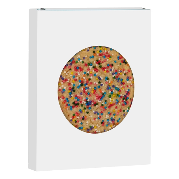 Window Box with Gourmet Cookie - Sugar Cookie with Rainbow N - Window Box with Gourmet Cookie - Sugar Cookie with Rainbow N - Image 1 of 1