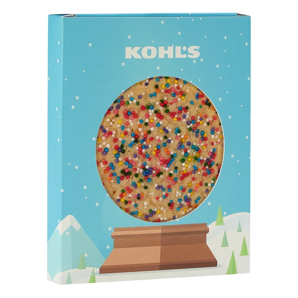 Window Box with Gourmet Cookie - Sugar Cookie with Rainbow N - Window Box with Gourmet Cookie - Sugar Cookie with Rainbow N - Image 0 of 1