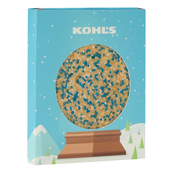 Window Box with Gourmet Cookie - Sugar Cookie with Corporate - Window Box with Gourmet Cookie - Sugar Cookie with Corporate - Image 0 of 1