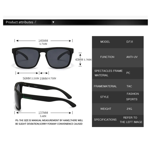 Polarized Sunglasses Outdoor Sports - Polarized Sunglasses Outdoor Sports - Image 3 of 3