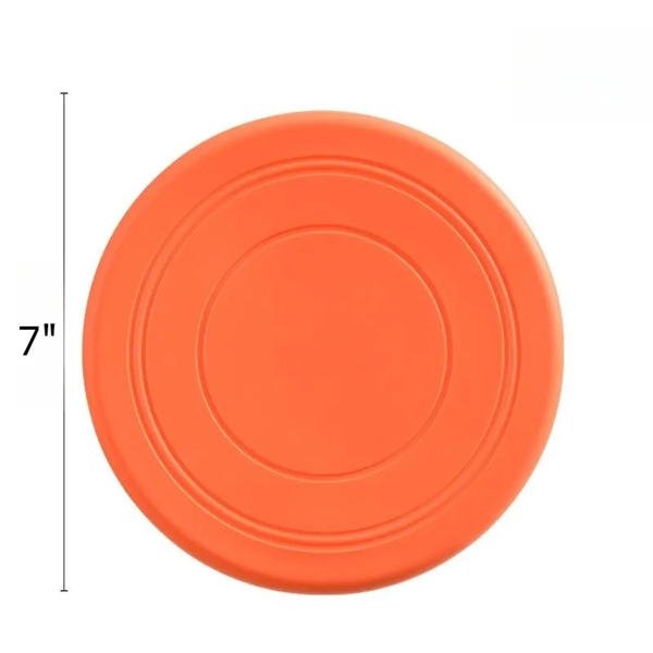 Abrasion Resistant Soft Dog Frisbee - Abrasion Resistant Soft Dog Frisbee - Image 1 of 7