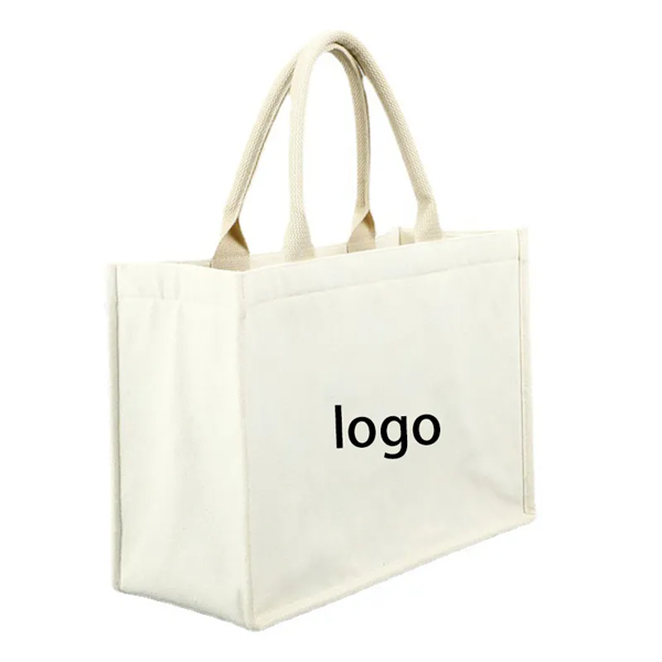 Reusable Canvas Tote Bag - Reusable Canvas Tote Bag - Image 0 of 6