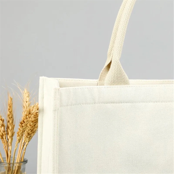 Reusable Canvas Tote Bag - Reusable Canvas Tote Bag - Image 2 of 6