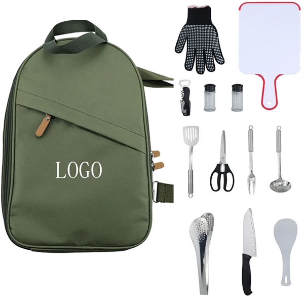 Camp Kitchen Cooking Utensil Set - Camp Kitchen Cooking Utensil Set - Image 2 of 4