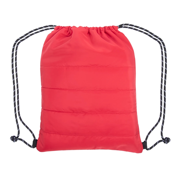 Puffy Quilted Drawstring Bag - Puffy Quilted Drawstring Bag - Image 7 of 8