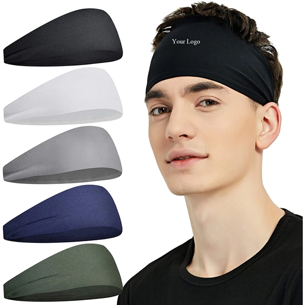 Moisture Wicking Workout Headband - Moisture Wicking Workout Headband - Image 0 of 5