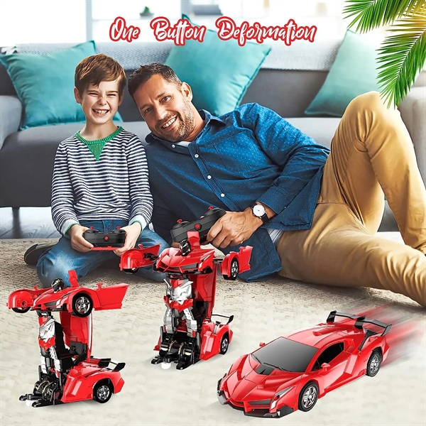 Remote Control Car, Transform Robot RC Car for Kids - Remote Control Car, Transform Robot RC Car for Kids - Image 1 of 4