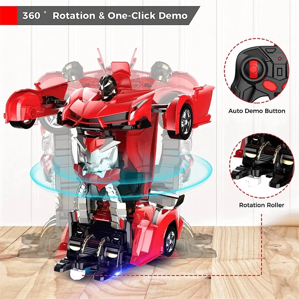 Remote Control Car, Transform Robot RC Car for Kids - Remote Control Car, Transform Robot RC Car for Kids - Image 2 of 4