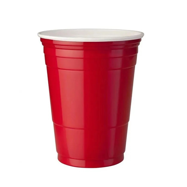 16 Oz. Disposable  Double Wall Tailgate Party Cup - 16 Oz. Disposable  Double Wall Tailgate Party Cup - Image 4 of 7