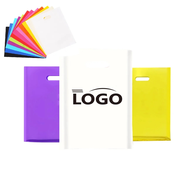 Plastic Four-Finger Tote Bag - Plastic Four-Finger Tote Bag - Image 0 of 2