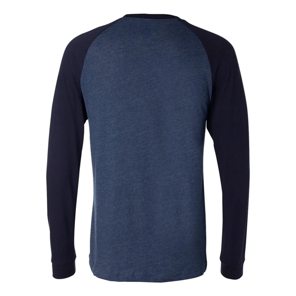 BELLA + CANVAS Long Sleeve Jersey Baseball Tee - BELLA + CANVAS Long Sleeve Jersey Baseball Tee - Image 12 of 27