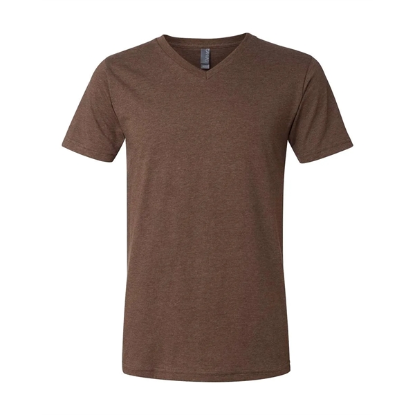 BELLA + CANVAS Heather CVC V-Neck Tee - BELLA + CANVAS Heather CVC V-Neck Tee - Image 9 of 36