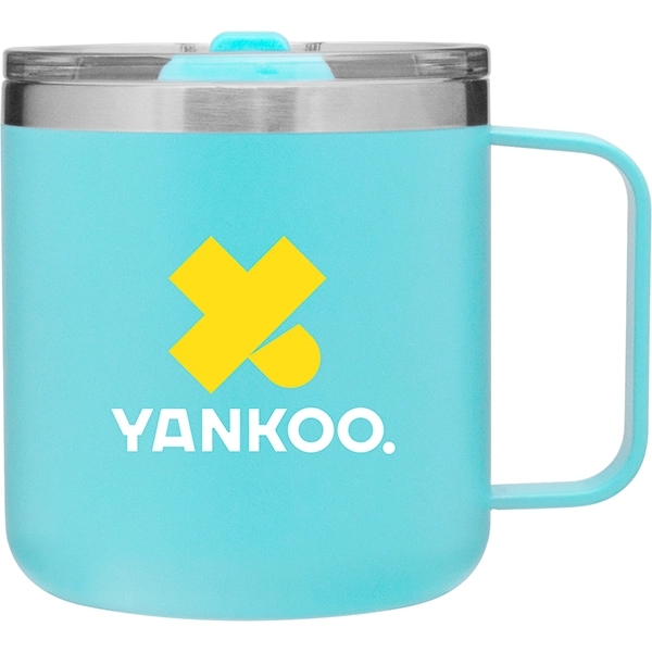 12 oz Camper Stainless Insulated Travel Coffee Mug/Tumbler - 12 oz Camper Stainless Insulated Travel Coffee Mug/Tumbler - Image 3 of 7