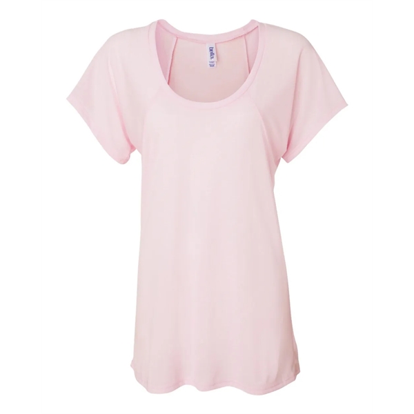 BELLA + CANVAS Women's Flowy Raglan Tee - BELLA + CANVAS Women's Flowy Raglan Tee - Image 10 of 28